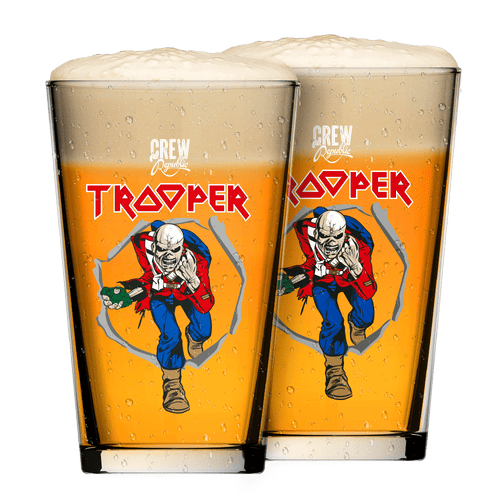 CREW x TROOPER PROGRESSIVE LAGER_pint glass full