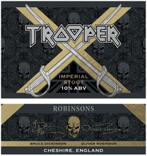 Load the picture into the gallery viewer, TROOPER X (660ml) - JUMBO BOTTLE LIMITED EDITION label
