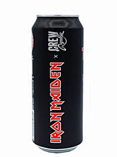 Load the picture into the gallery viewer, TROOPER PROGRESSIVE LAGER_can with Iron Maiden logo
